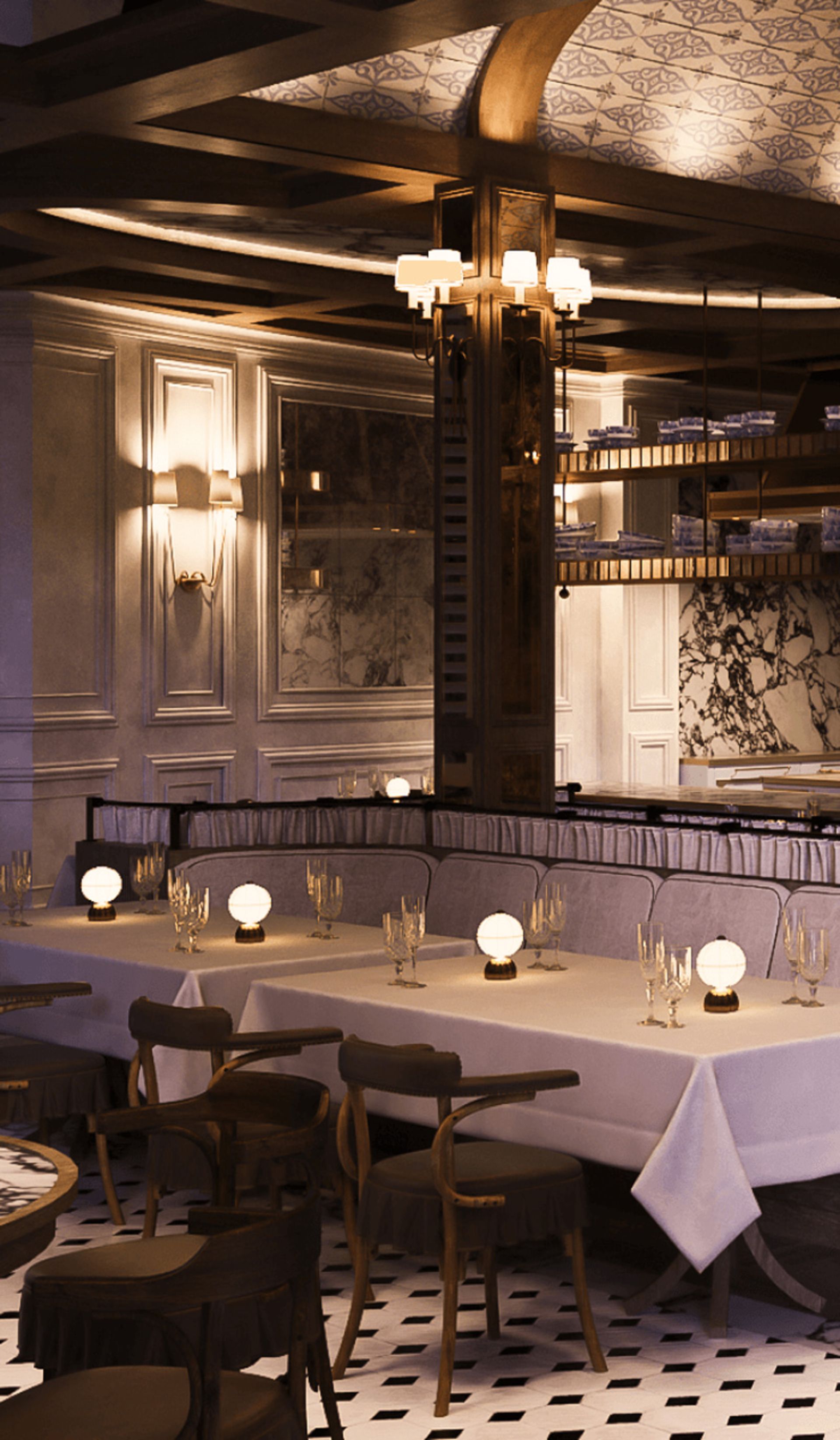 Bisu French Restaurant in Dubai