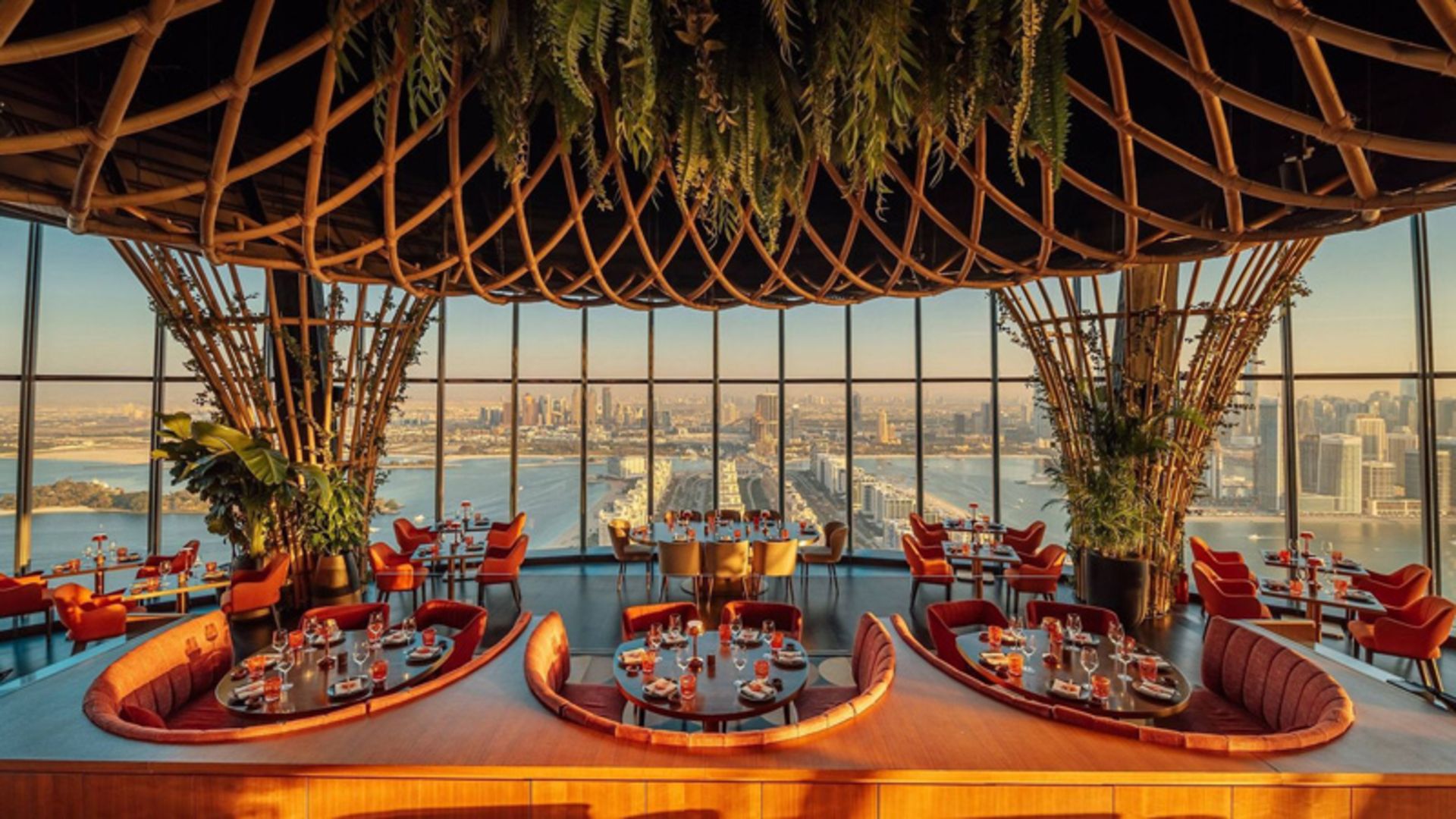 Interior Decoration of Sushi Susa Restaurant in Dubai