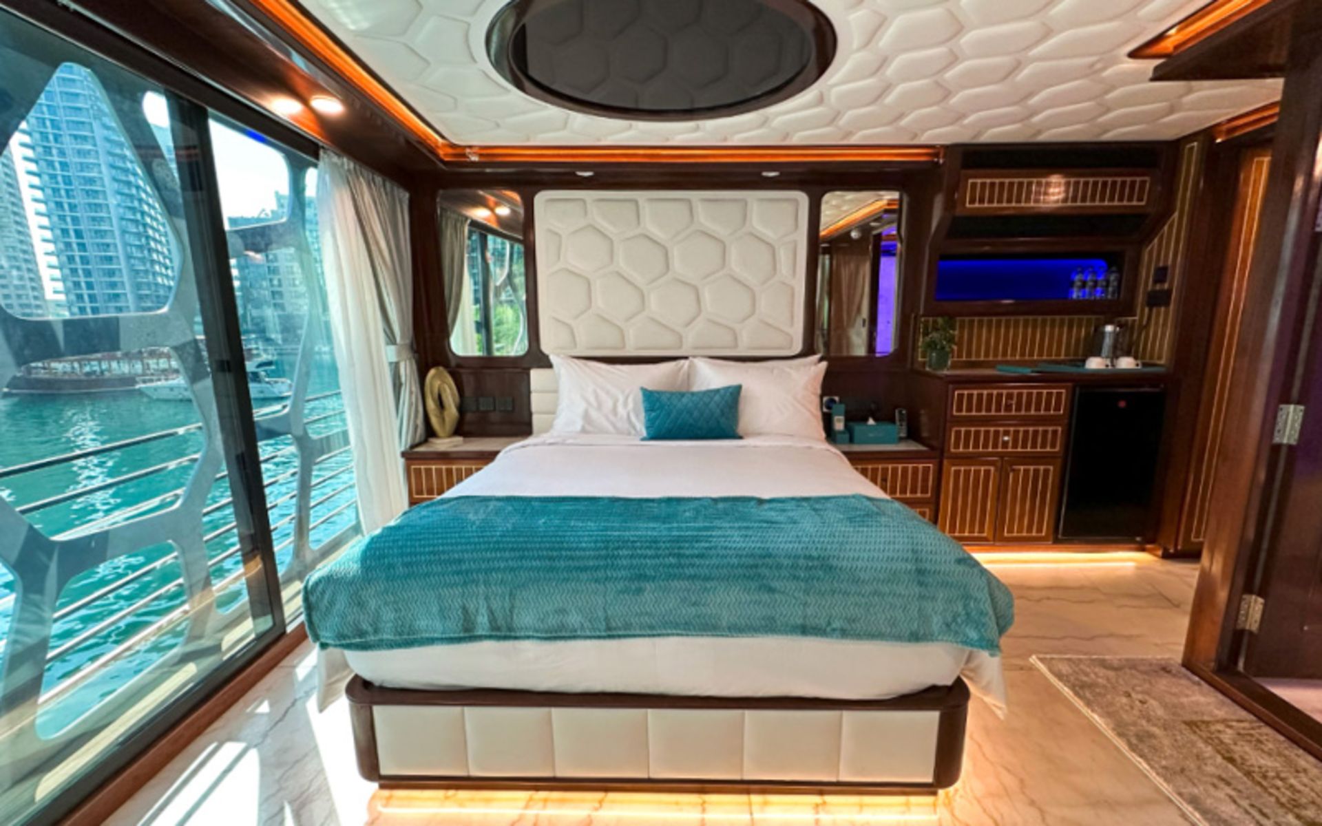 Abu Dhabi Floating Hotel Luxury Room