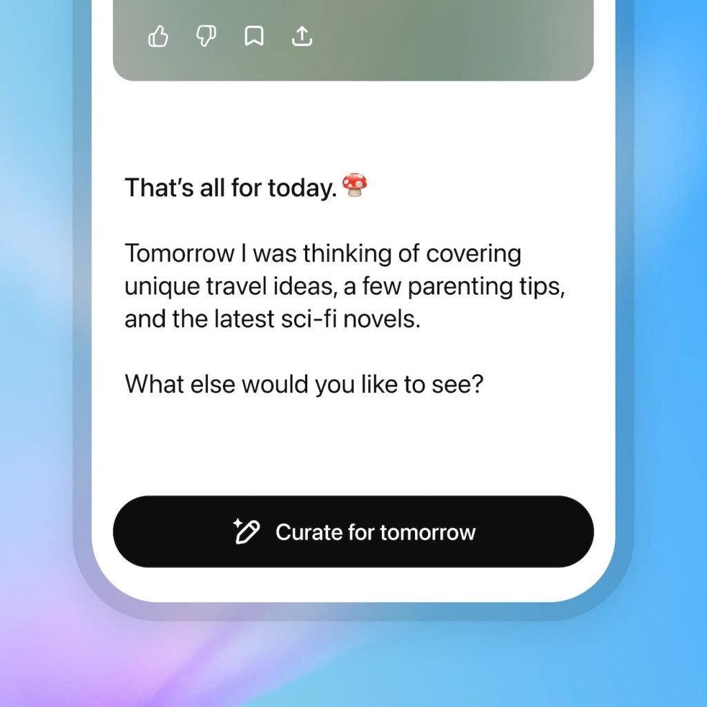 New ChatGpt Pulse feature