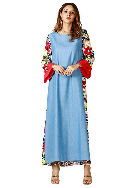 Blue Women's Long Package Shirt