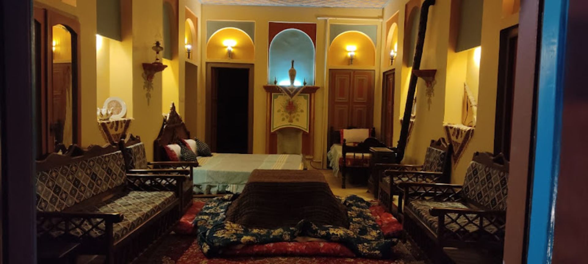Traditional atmosphere of the Sharfkhani House of Hamedan House