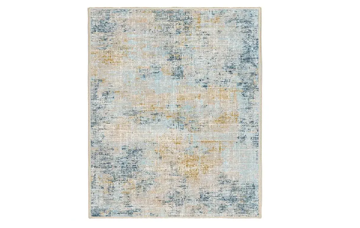 1200 Echoma Machine Carpet Blue Blue Worm