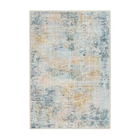 Machine Carpet 1200 Orcum Shoulder Blue Blue Worm Tina Design Code OR.1112.01