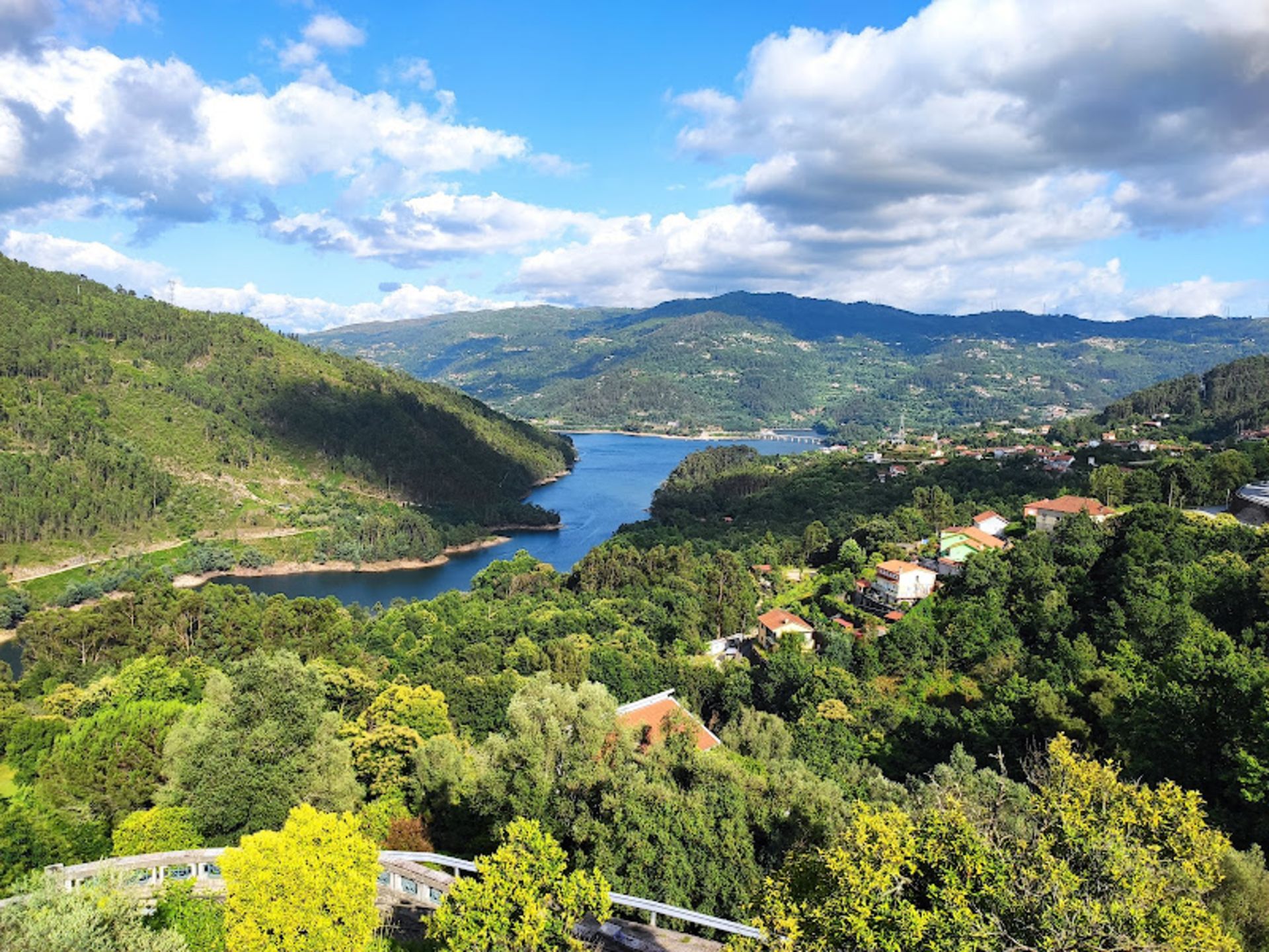 Aerial image of Panda National Park in Portugal