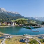 Infinite Pool of Karahreh Hotel in Alps