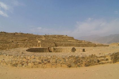The ancient ruins of Karal, Peru