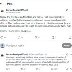 Berlin's stance on European Troic Foreign Ministers and Iraqchi