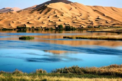 Lake in the Badin Jaran Desert