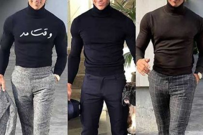 3 models of the most fashionable men's stylish and autumn fashion