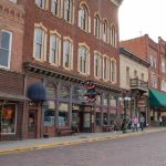 Buildings on the main street of Dedwud