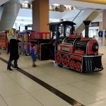 Red Train in Lale Park Shopping Center