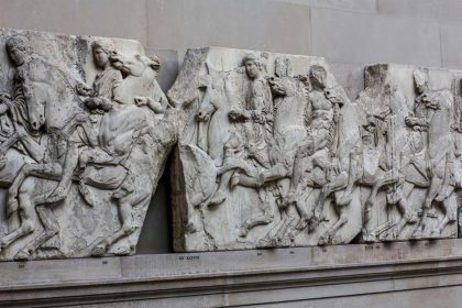 Elgin marbles in the British Museum