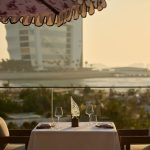 Dubai Colin Restaurant with City Landscape