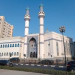 Exterior of the building of the Al -Zahra Mosque (AS) Sharjah