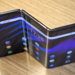 Samsung three -layer folding phone