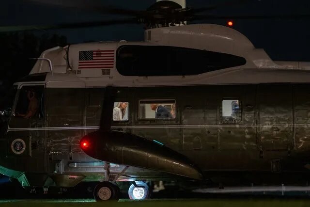 Trump and Melania's overwhelming conversation from SkyNews Camera+ Movie