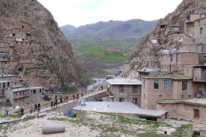 Palangan Village Architecture and Iron Bridge