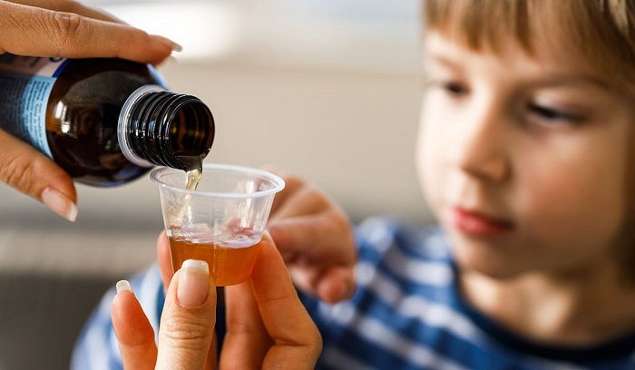 The best sore throat syrup for children