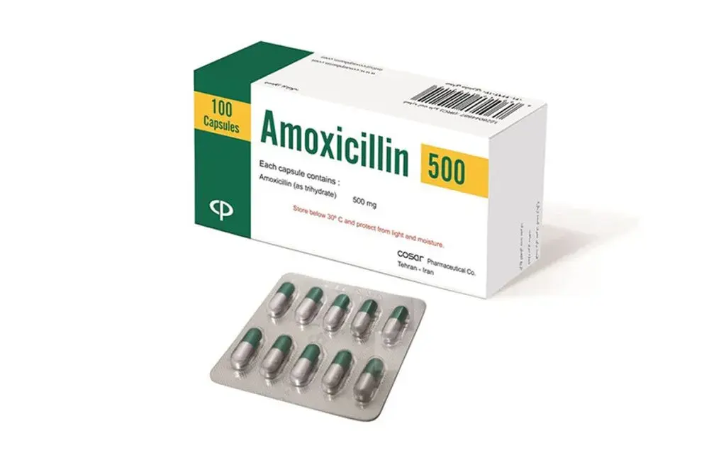 Antibiotics of amoxicillin for sinusitis
