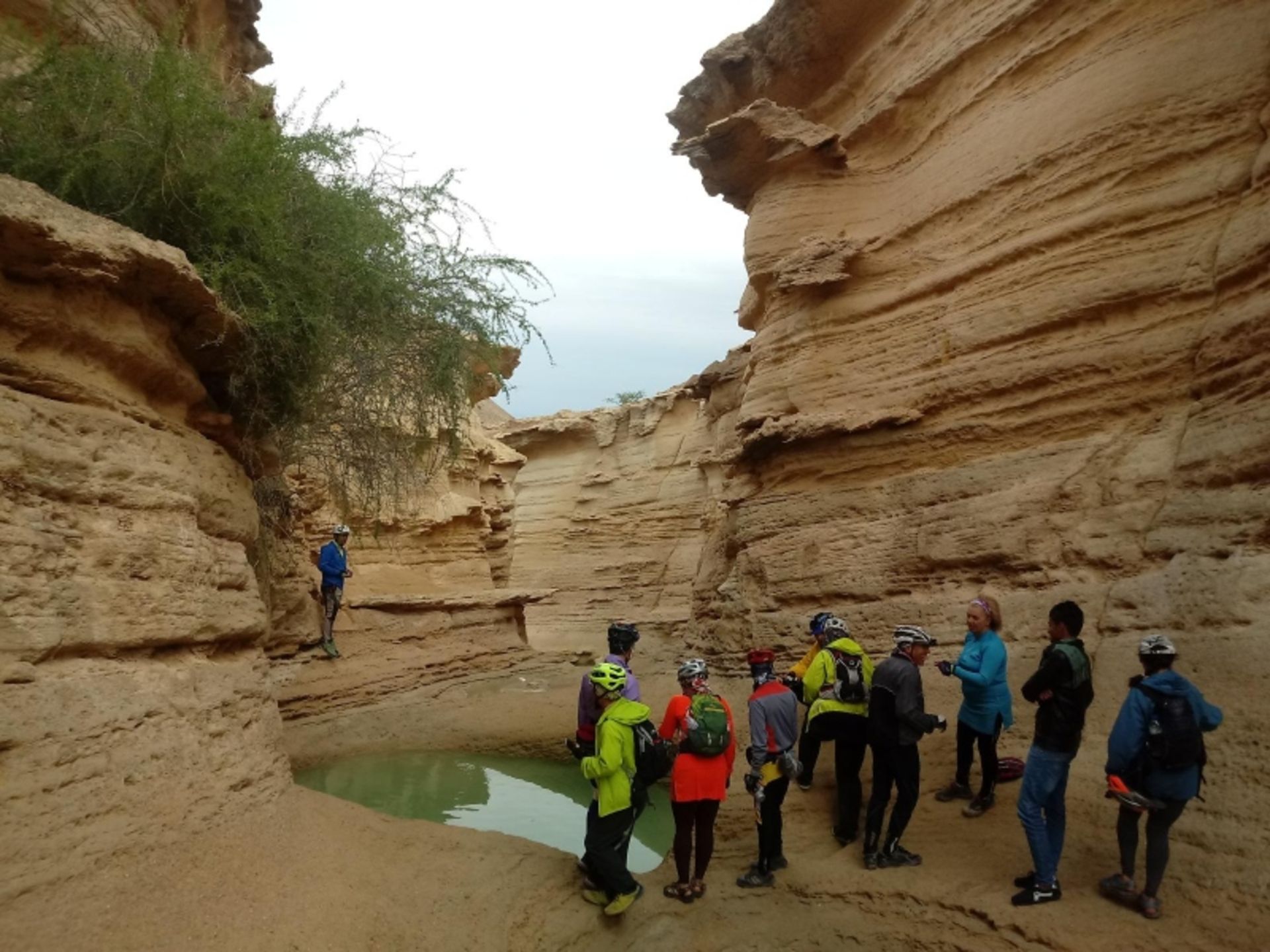 Tourists in the Karian Strait