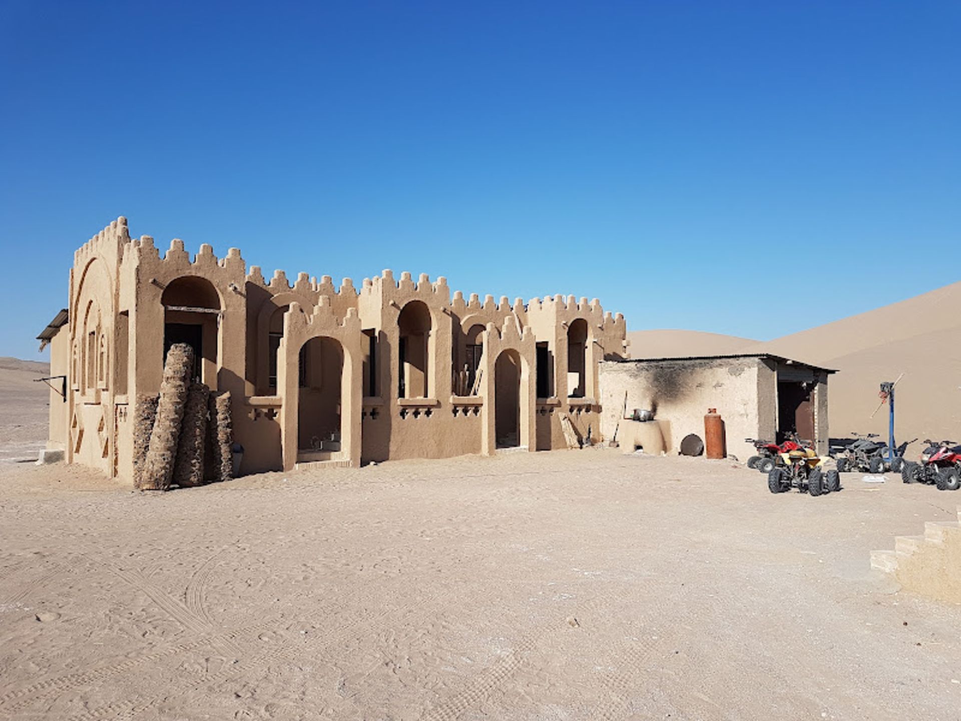 Campbell building at Sinbad Desert Camp