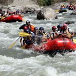 River in a river in Nepal