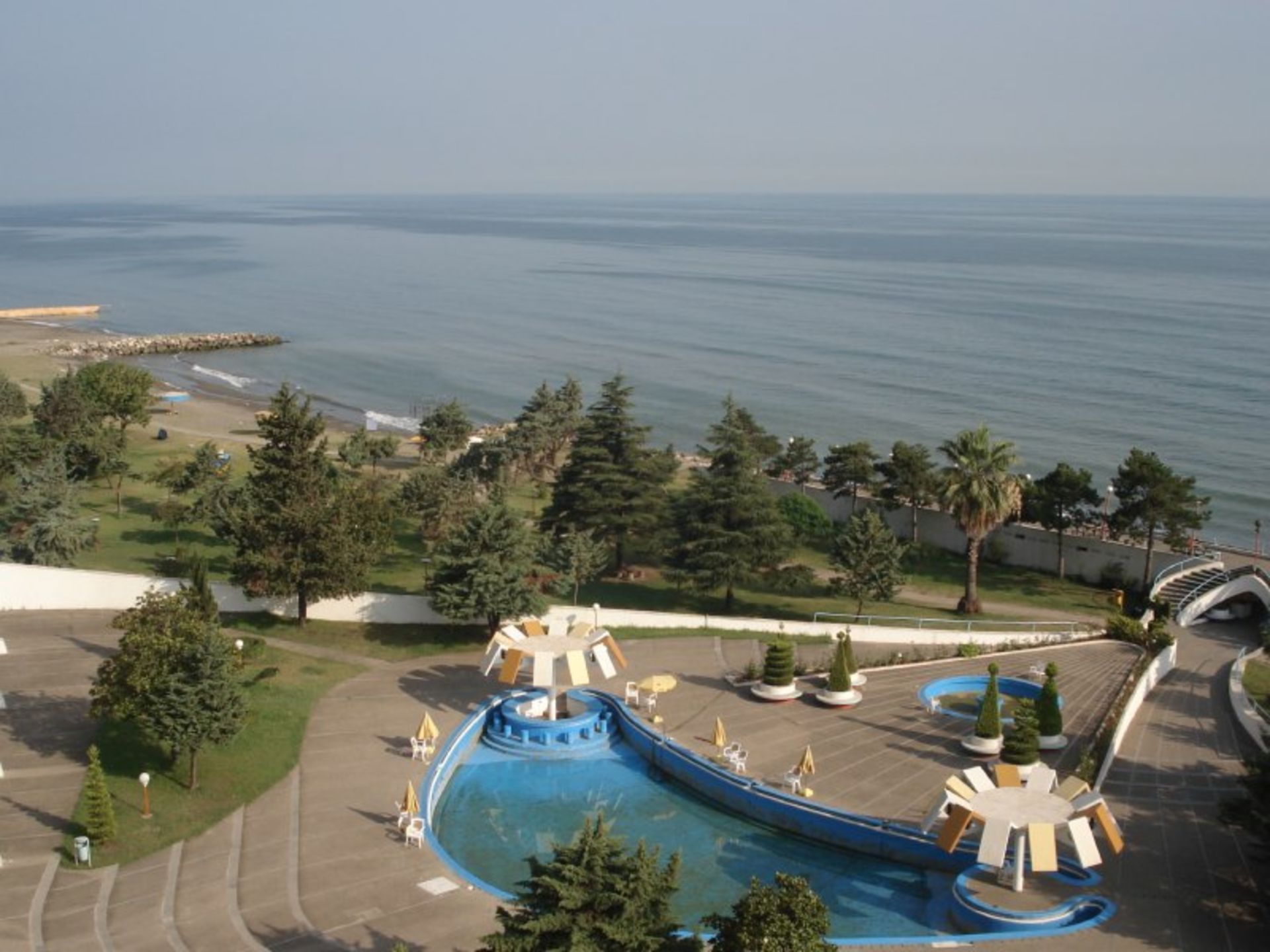 Water dock on Salt Abrood Beach