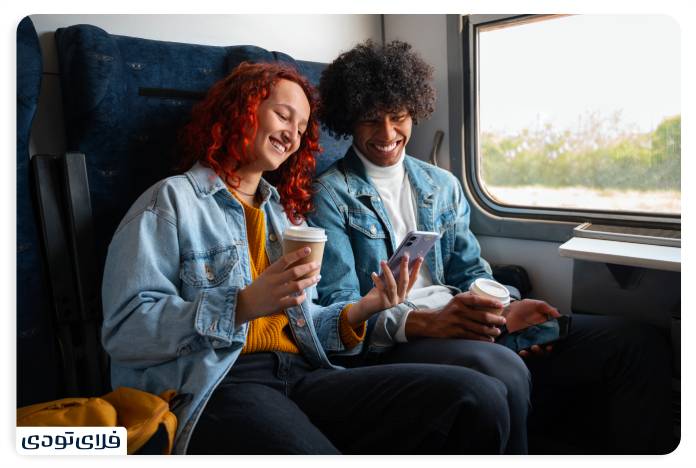 Entertainment on the train