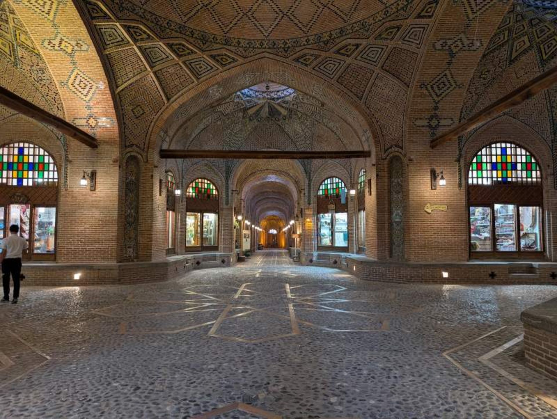 Qazvin market interior