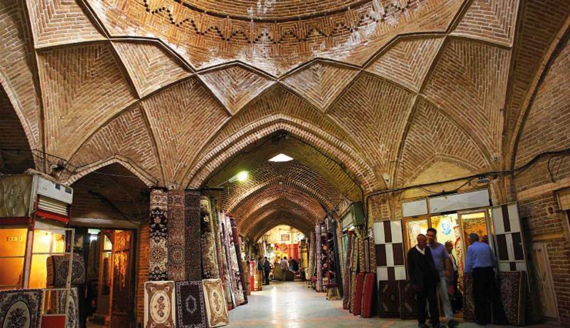 Hamedan market interior space