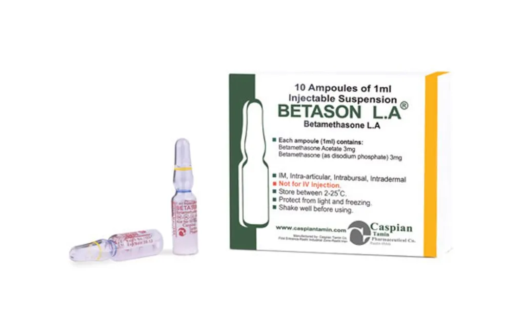 Bettamethasone anti -allergic ampoule