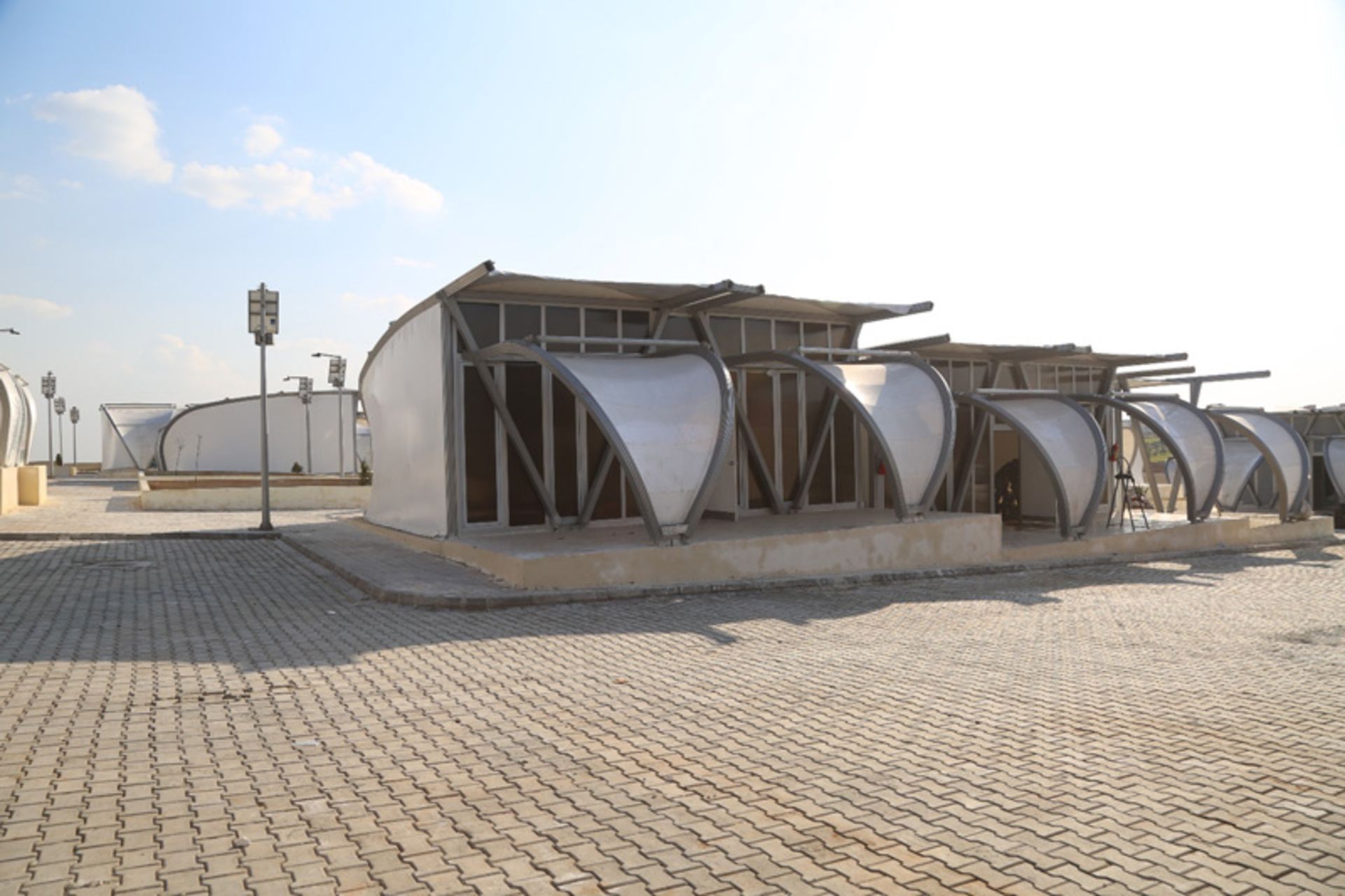 Asylum Tents in the Syrian Katara village