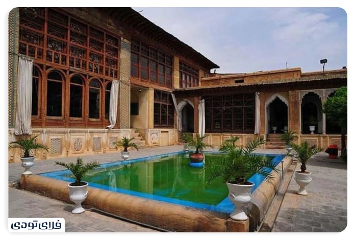 Where is the Orange Garden in Shiraz?