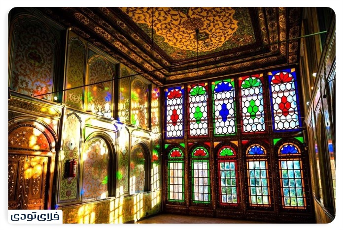 Where is the Orange Garden in Shiraz?