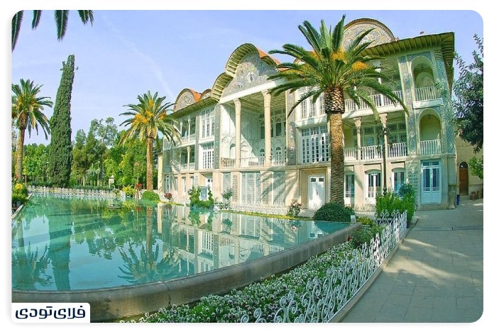 Where is the Orange Garden in Shiraz?