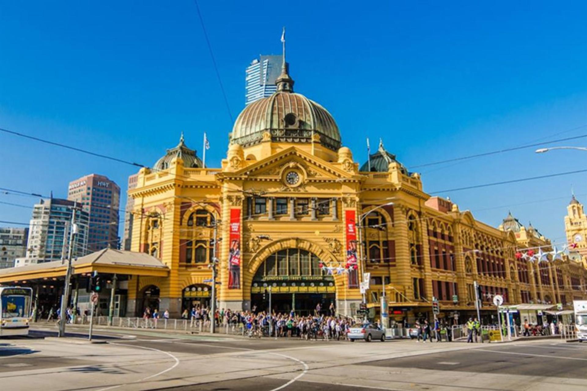 Photo of Fleinders Station in Melbourne
