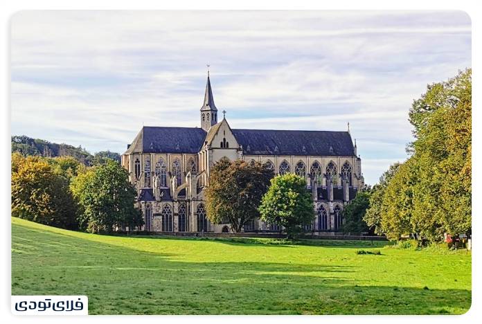 Altanberg Church from the sight of the German Cologne