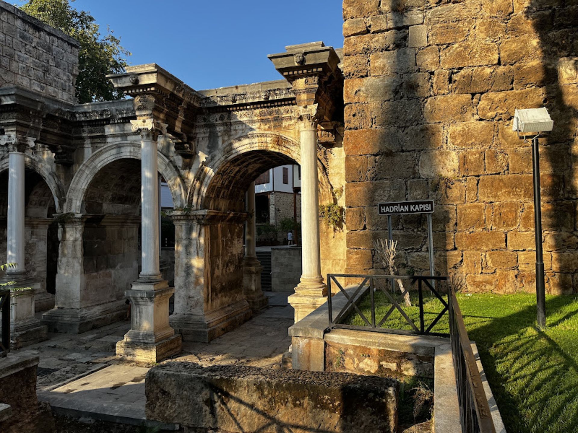Hadrian gate in Antalya