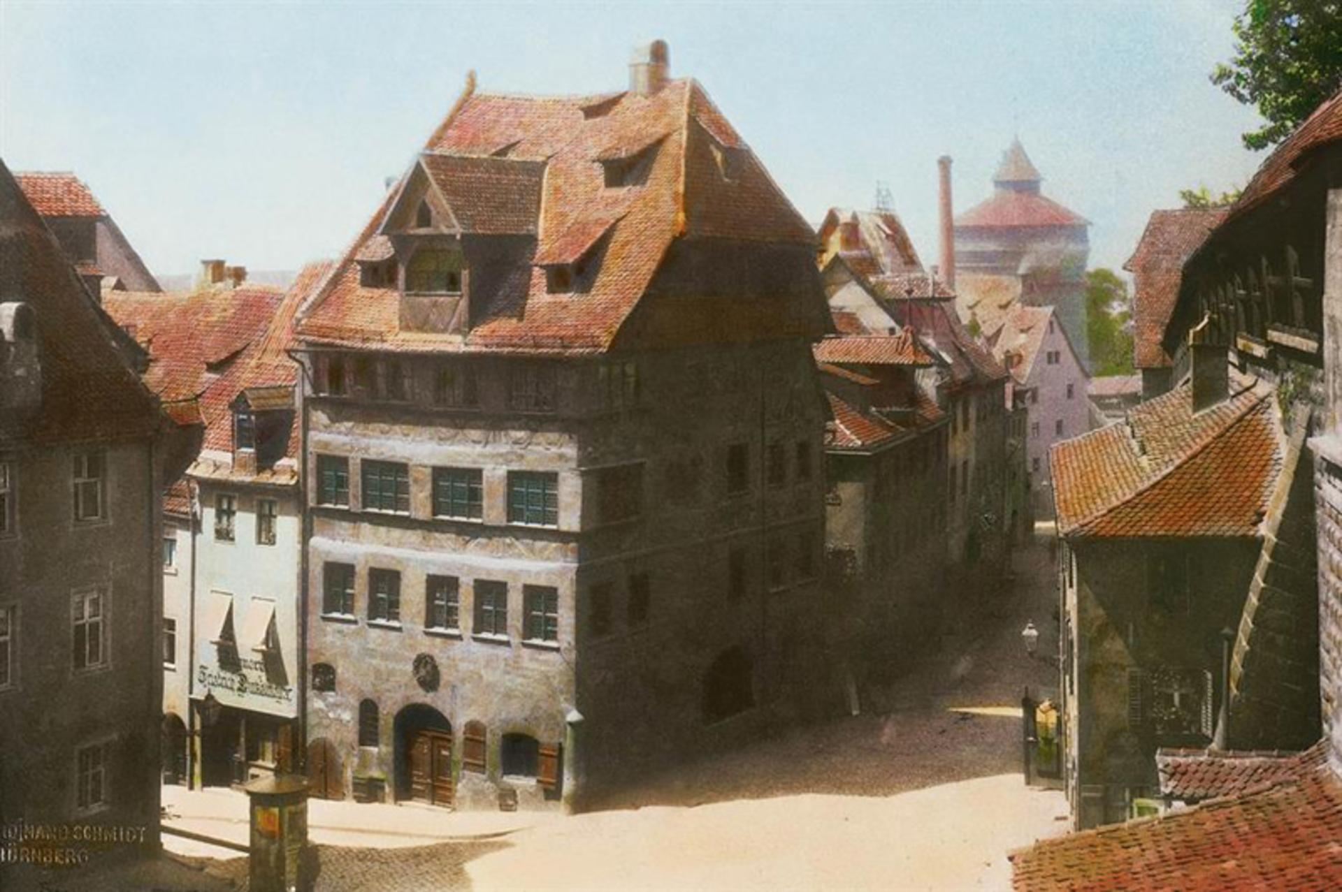 The home of the famous German painter in the twentieth century Nuremberg