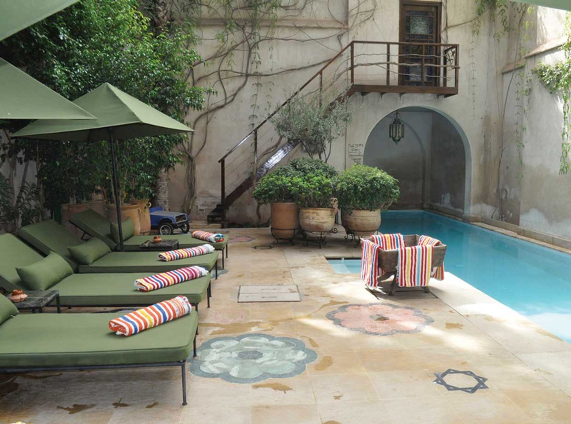 Beds of Hotel Al -Fan