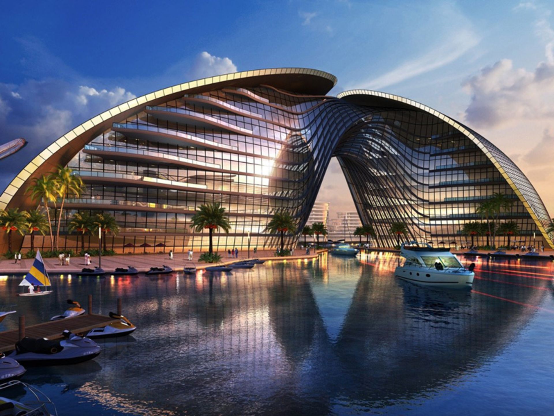 Commercial Complex in the Philippine Pearl City