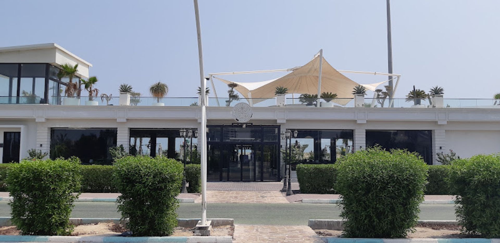 Exterior of Marina Kish Beach Restaurant