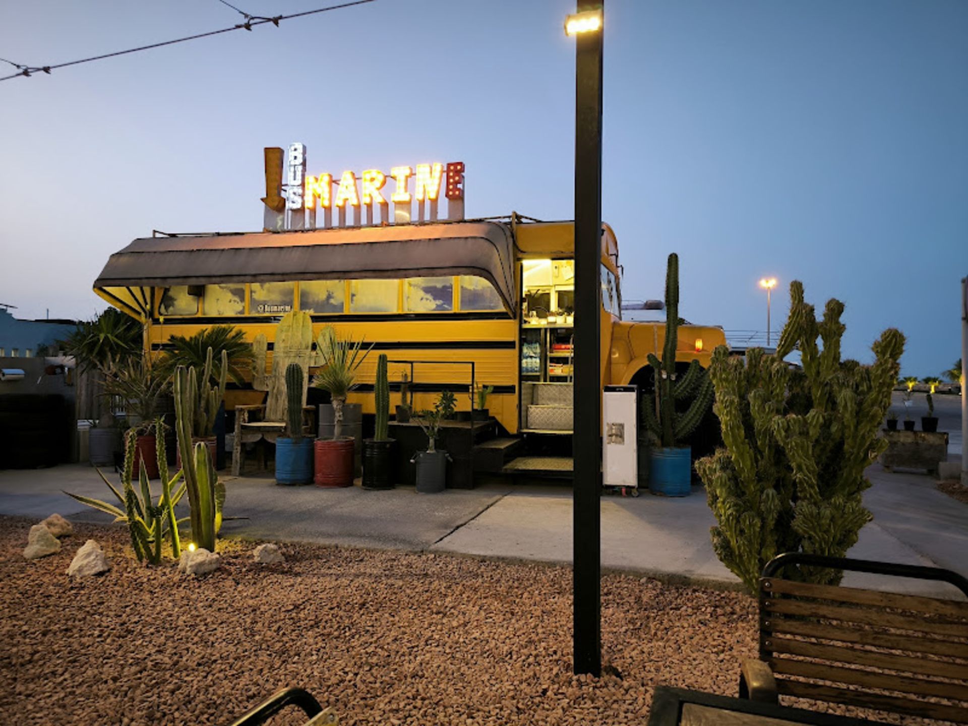 Bus Bass Bass Marin Cafe