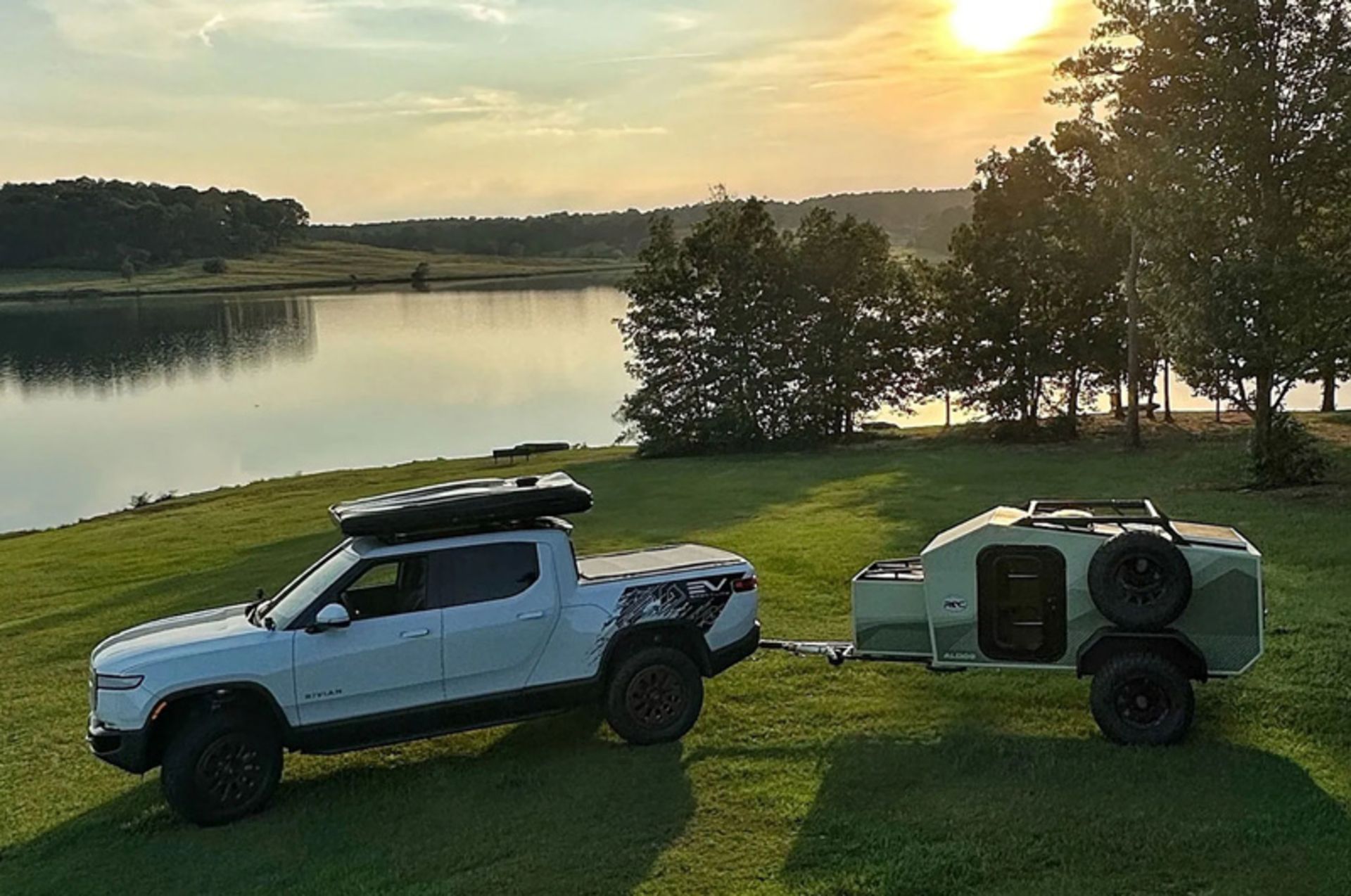 ALD09 off-road vehicle and camping trailer