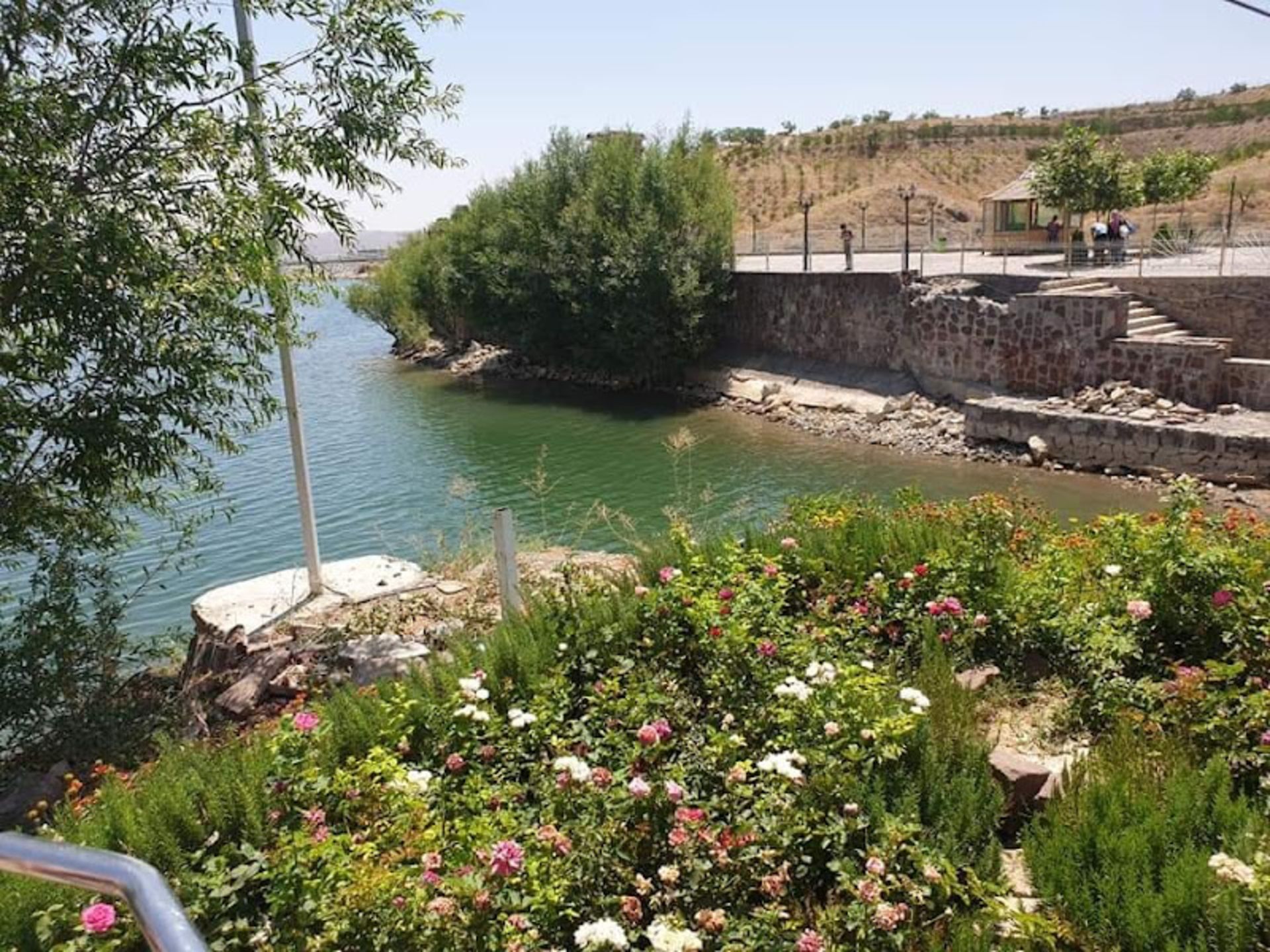 The beautiful nature of Targaba on a sunny day