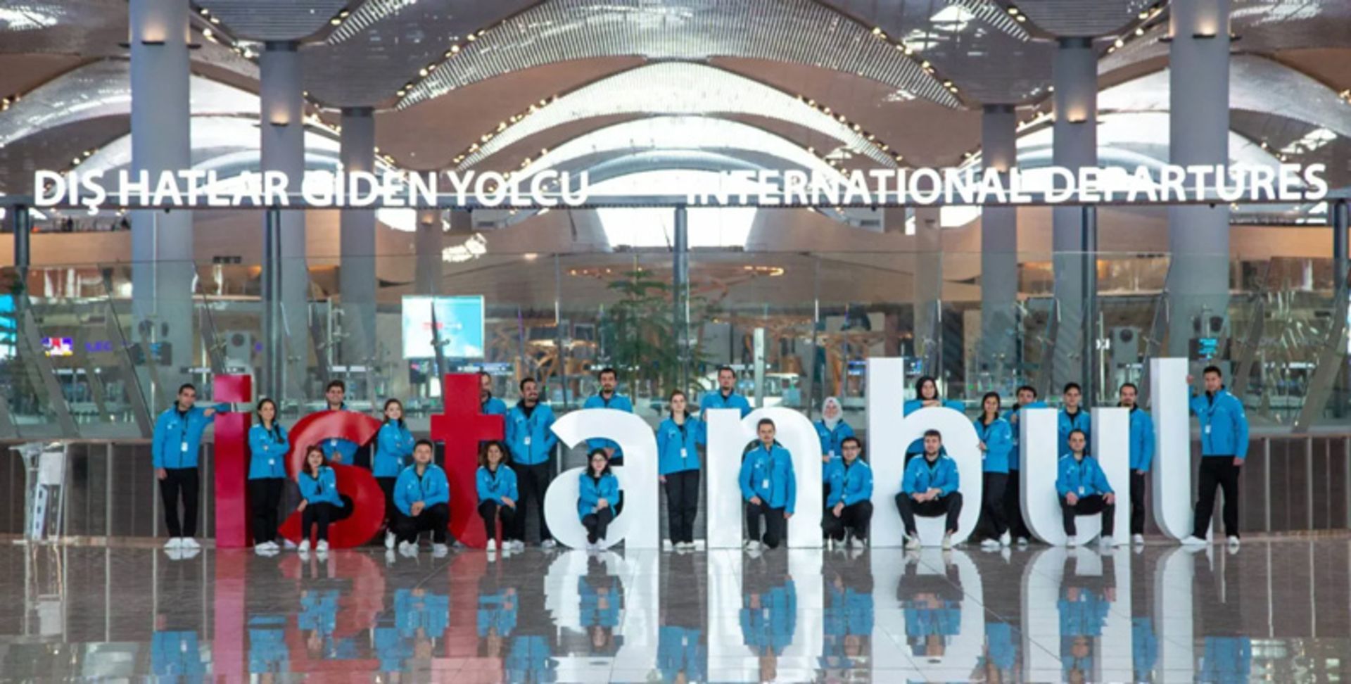 Istanbul airport crew