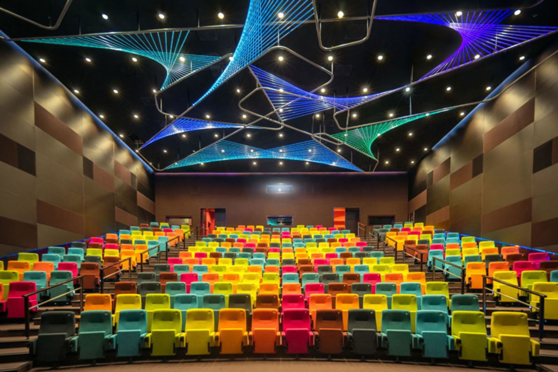 The amphitheater hall of Efra Cultural Center