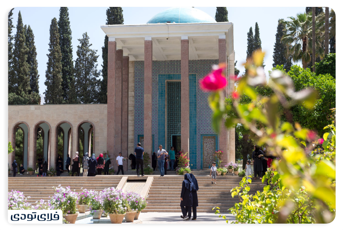 Saadi Tomb Access route to Saadi's tomb