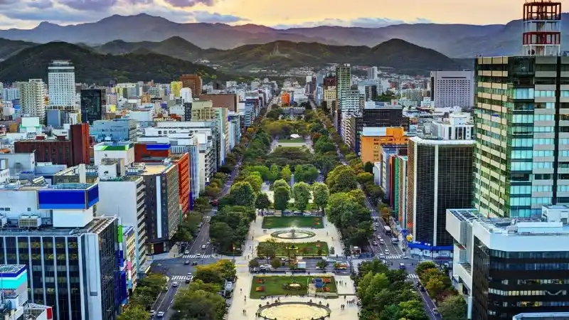 Visiting the city of Sapporo, Japan's sightseeing spots